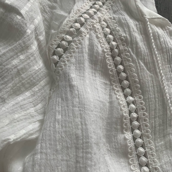 LUNA Mini white boho dress - Picture 7 of 9